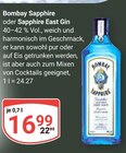 Aktuelles Bombay Sapphire Angebot bei GLOBUS in Siegen (Universitätsstadt) ab 16,99 €