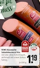 Aktuelles Sahneleberwurst fein Angebot bei REWE in Herne ab 1,19 €