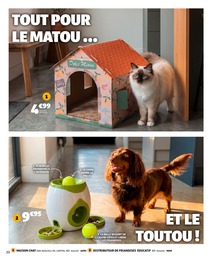 Prix et réduction Chat dans le prospectus Gifi en cours Offre Chat dans le catalogue Gifi du moment à la page 20