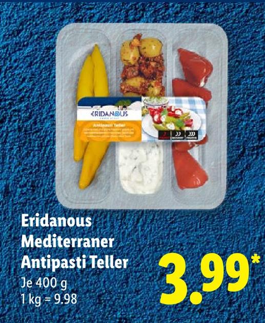 Mediterraner Antipasti Teller