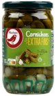 CORNICHONS EXTRA FINS AUX 5 ARÔMATES AUCHAN - AUCHAN en promo chez Auchan Hypermarché CORNICHONS EXTRA FINS AUX 5 ARÔMATES AUCHAN - AUCHAN dans le catalogue Auchan Hypermarché