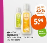 Shampoo Angebote von Weleda bei tegut Frankfurt für 5,99 €