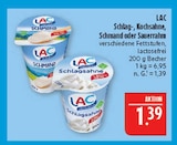 Schlagsahne Angebote von LAC bei Marktkauf Schweinfurt für 1,39 €