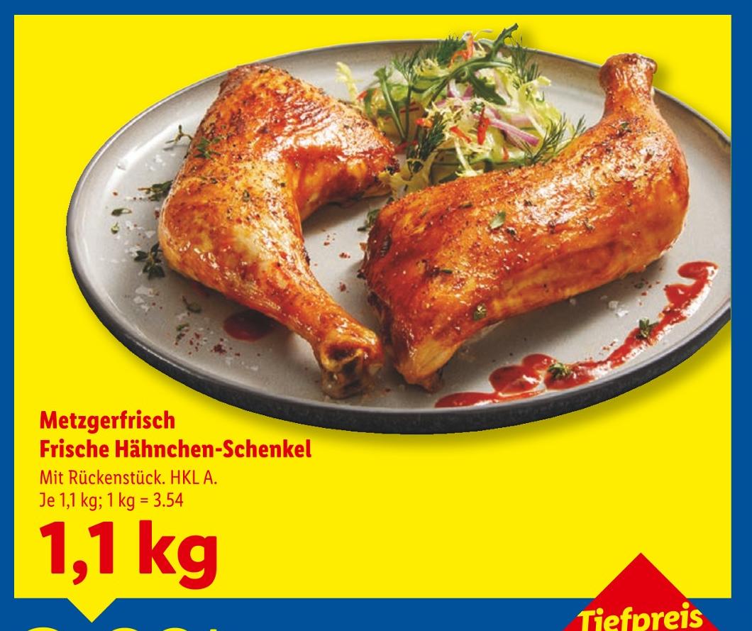 Metzgerfrisch Frische Hähnchen-Schenkel