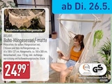 Boho-Hängesessel/-matte von Belavi für 24,99 € bei ALDI Nord im Angebot Boho-Hängesessel/-matte von Belavi im aktuellen ALDI Nord Prospekt