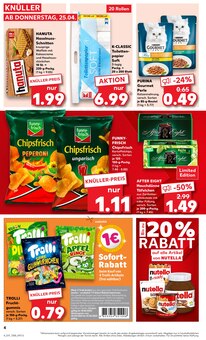 Süßigkeiten im Kaufland Prospekt "Aktuelle Angebote" mit 48 Seiten (Remscheid)