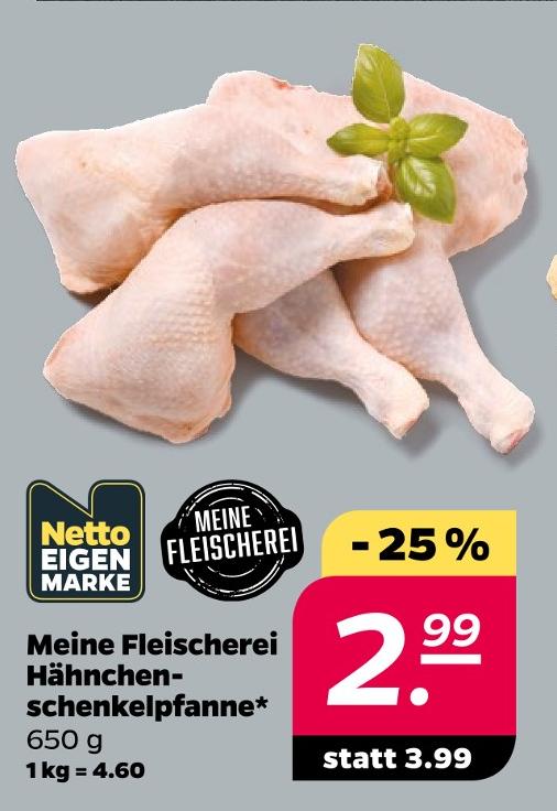 Hähnchenschenkelpfanne