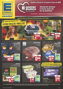 E center Prospekt Wir lieben Lebensmittel! mit  Seiten in Bischofsgrün und Umgebung