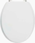 Abattant WC Palmi blanc - GoodHome en promo chez Castorama Grenoble à 18,90 €