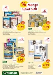 Fressnapf Tierfutter im Prospekt 