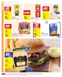 Prix et réduction Mayonnaise dans le prospectus Carrefour Market en cours Offre Mayonnaise dans le catalogue Carrefour Market du moment à la page 32