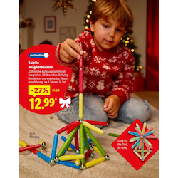 Lupilu Magnetbausatz Bunt