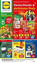 Aktueller Lidl Prospekt, "LIDL LOHNT SICH", mit Angeboten der Woche, gültig von 20.01.2025 bis 20.01.2025