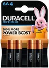 Optimum Mignon AA 4er-Pack Angebote von Duracell bei REWE Dachau für 15,98 €
