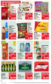 Krombacher im Kaufland Prospekt in Weiden Aktueller Kaufland Prospekt mit Krombacher, "Hier bin ich richtig", Seite 47