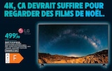 Smart tv 4k 165 cm - LG en promo chez Intermarché Charleville-Mézières à 499,90 €