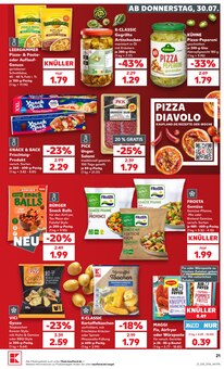 Pizza im Kaufland Prospekt "Hier bin ich richtig" mit 75 Seiten (Potsdam)