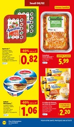 Offre Cannelloni dans le catalogue Lidl du moment à la page 22