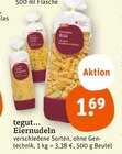 Eiernudeln Angebote von tegut... bei tegut Bad Homburg für 1,69 €