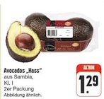 Avocados "Hass" im nah und gut Prospekt Avocados "Hass" von im aktuellen nah und gut Prospekt für 1,29 €