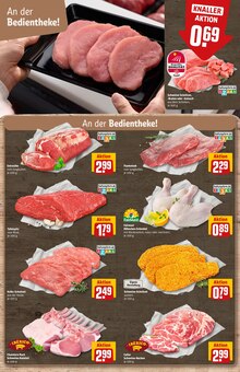 Rindfleisch im REWE Prospekt "Dein Markt" mit 42 Seiten (Darmstadt)