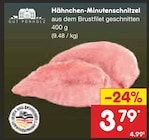 Aktuelle Hähnchen Angebote bei Netto Marken-Discount in Bergisch Gladbach Aktuelles Hähnchen-Minutenschnitzel Angebot bei Netto Marken-Discount in Bergisch Gladbach ab 3,79 €