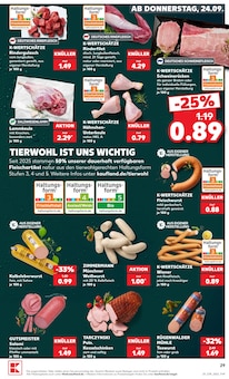 Lamm im Kaufland Prospekt "Hier bin ich richtig" mit 82 Seiten (Frankfurt (Main))