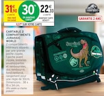 Cartable 2 compartiments - JURASSIC WORLD en promo chez Intermarché Hyper Cartable 2 compartiments - JURASSIC WORLD dans le catalogue Intermarché Hyper