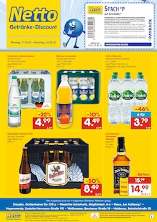 Netto Marken-Discount Prospekt DER ORT, AN DEM DU IMMER AUSGEZEICHNETE PREISE FINDEST. mit 2 Seiten