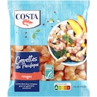 Crevettes décortiquées cuites ASC surgelées - COSTA en promo chez Carrefour Reims à 9,99 €