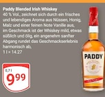 Paddy Blended Irish Whiskey im Angebot bei GLOBUS in Rüsselsheim Paddy Blended Irish Whiskey Angebote bei GLOBUS Rüsselsheim für 9,99 €