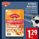 Geflügel-Aufschnitt Angebote von Gutfried bei EDEKA Wermelskirchen für 1,29 €