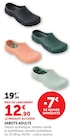Sabots adulte en promo chez Super U Grenoble à 12,90 €