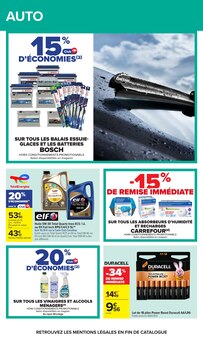 Promotion Balai Essuie-Glace dans le prospectus Carrefour, valable du 17/08/2026 au 31/08/2026 Promo Balai Essuie-Glace dans le catalogue Carrefour du moment à la page 65
