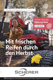 Aktueller Volkswagen Werkstatt & Auto Prospekt für Frankenthal: Mit frischen Reifen durch den Herbst mit 1} Seite, 01.09.2024 - 30.11.2024