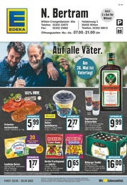 EDEKA Prospekt für Witten mit 24 Seiten EDEKA Prospekt für Witten: "Aktuelle Angebote", 24 Seiten, 23.05.2022 - 28.05.2022