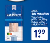 Edle Matjesfilets von ALMARE im aktuellen ALDI SÜD Prospekt für 1,99 €