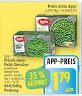 Frisch-vom-Feld-Gemüse Prinzess-Bohnen von Iglo für 1,79 € bei E center im Angebot Frisch-vom-Feld-Gemüse Prinzess-Bohnen von Iglo im aktuellen E center Prospekt