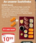 Aktuelle Lachs Angebote bei GLOBUS in Koblenz Aktuelles Sushitheke Angebot bei GLOBUS in Koblenz ab 10,99 €