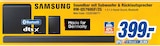 Soundbar mit Subwoofer & Rücklautsprecher HW-QS760GF/ZG Angebote von Samsung bei expert Oberursel für 399,00 €