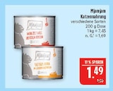 Katzennahrung Angebote von MjAMjAM bei Marktkauf Altenburg für 1,49 €