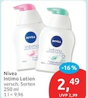 Intimo Lotion von Nivea im aktuellen budni Prospekt