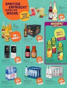 Saft im tegut Prospekt "tegut… gute Lebensmittel" mit 23 Seiten (Fürth)