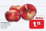 Flachpfirsiche bei Markant Nordwest im Papenburg Prospekt für 1,11 €