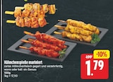 Hähnchenspieße mariniert für 1,79 € bei E center im Angebot Hähnchenspieße mariniert im aktuellen E center Prospekt