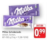 Schokolade bei EDEKA im Prospekt "" für 0,99 €