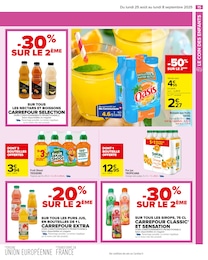 Prix et réduction Sirop dans le prospectus Carrefour en cours Offre Sirop dans le catalogue Carrefour du moment à la page 17
