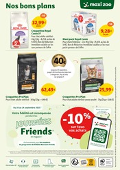 Promos Pro dans le catalogue "Pour une rentrée au poil !" de Maxi Zoo à la page 12 Promos Pro dans le catalogue "Pour une rentrée au poil !" de Maxi Zoo à la page 12