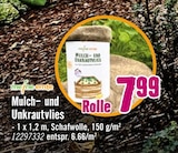 Mulch- und Unkrautvlies von meine ernte im aktuellen Hornbach Prospekt