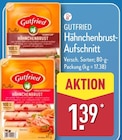 Hähnchenbrust-Aufschnitt von Gutfried im aktuellen ALDI Nord Prospekt